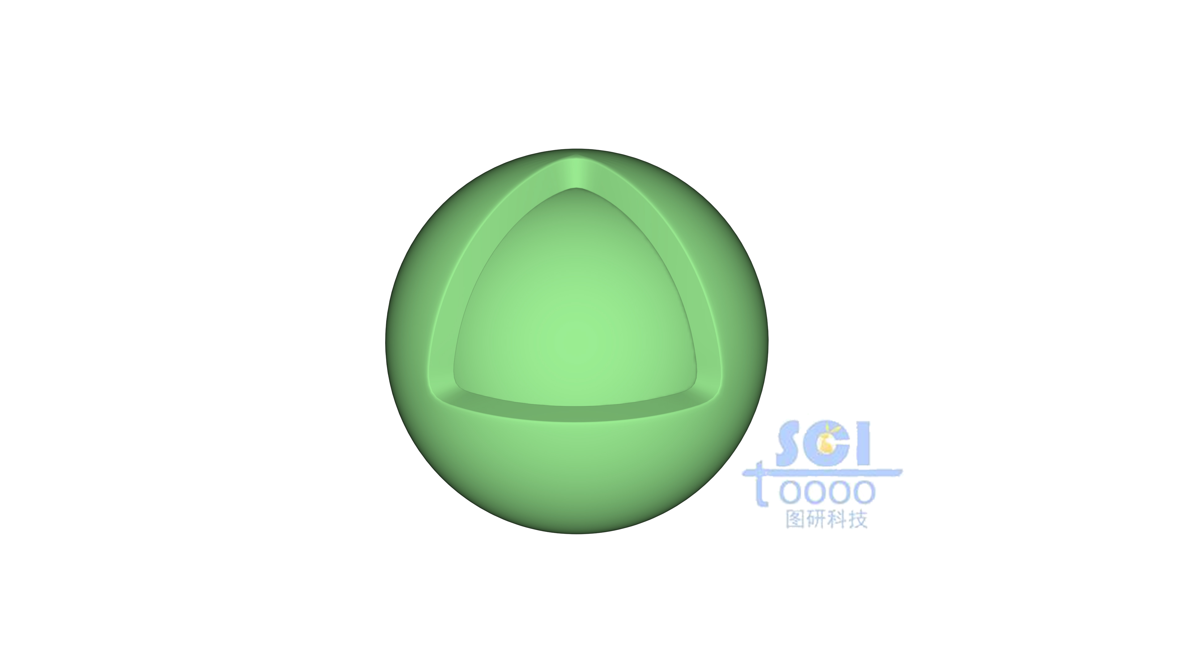 八分之一切口納米球