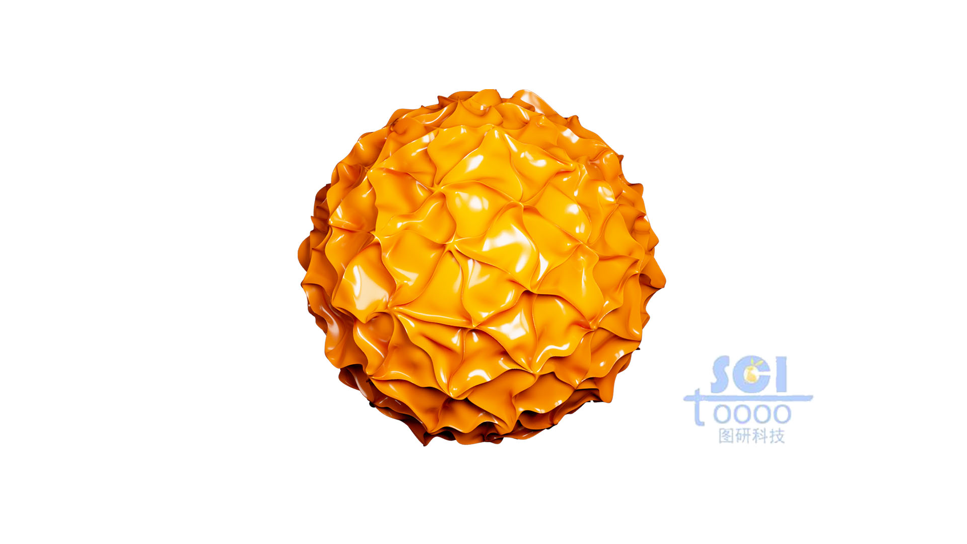 表面帶褶皺的納米球