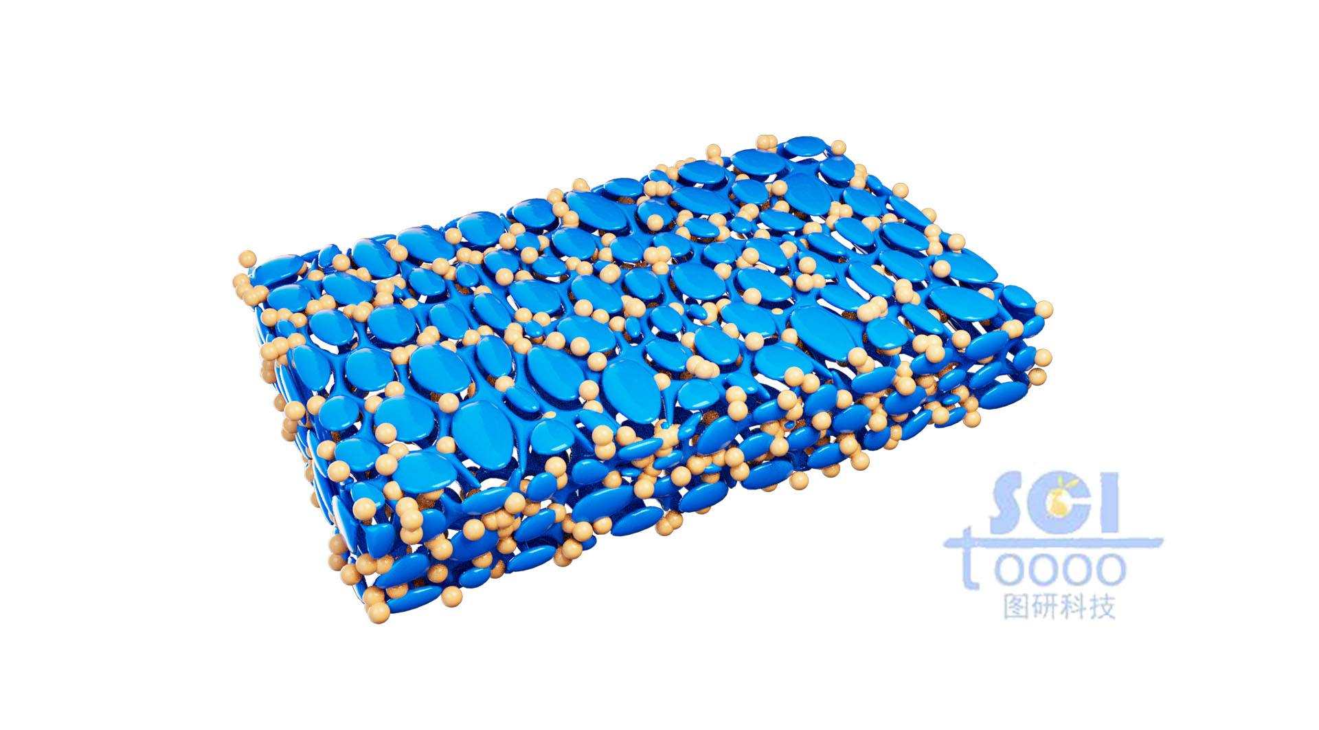 多孔材料負載顆粒