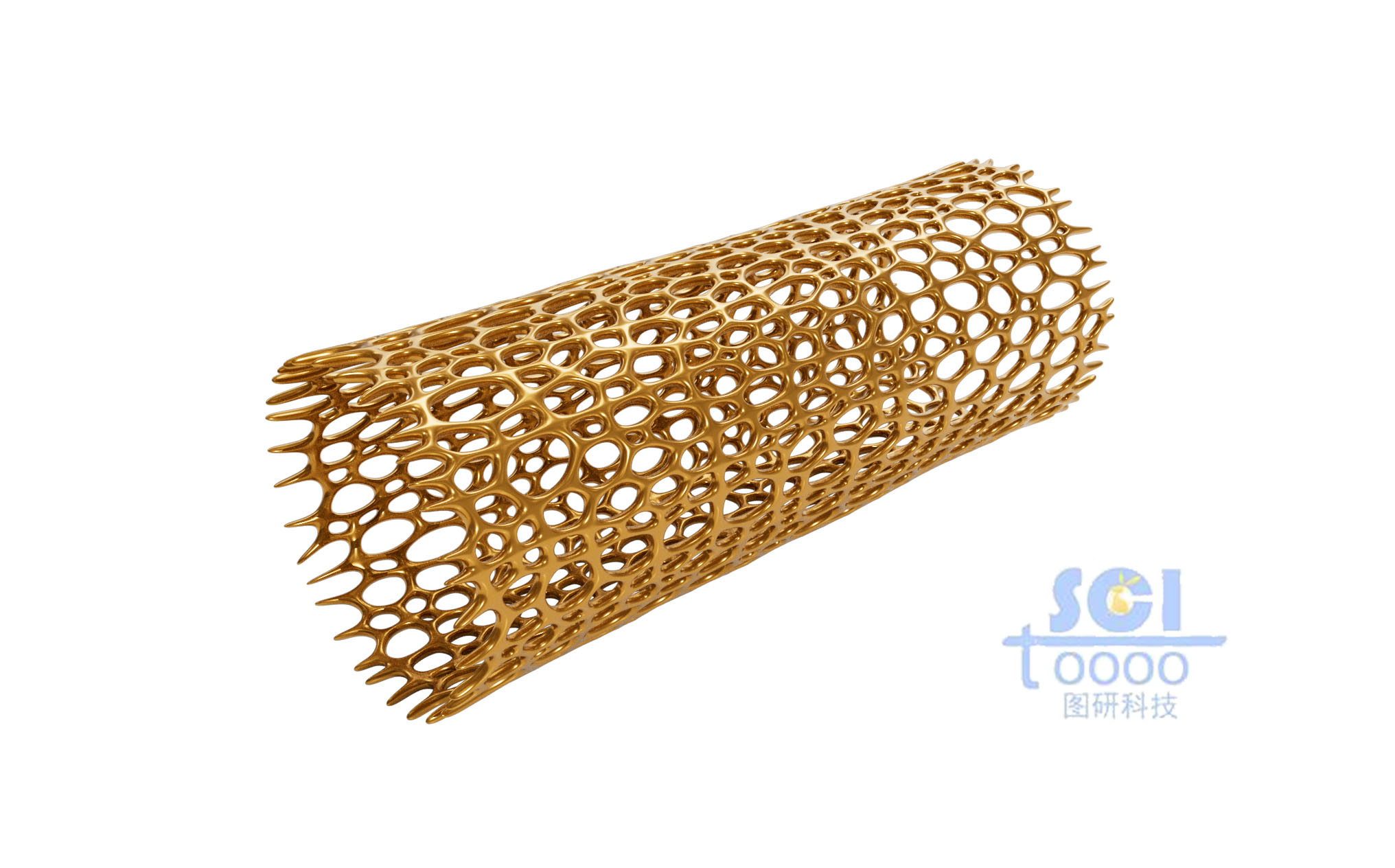 多孔無縫碳微米管材料