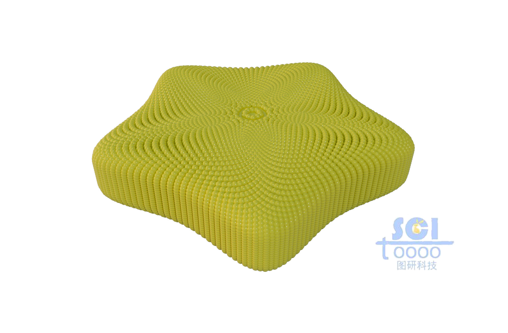 納米顆粒自組裝形成的三維立體結(jié)構(gòu)