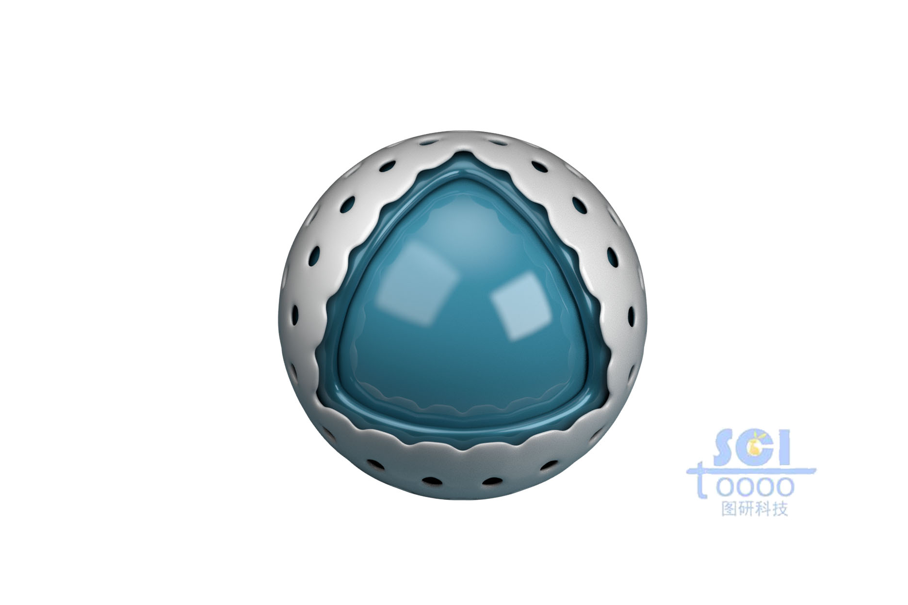 多層多孔納米球