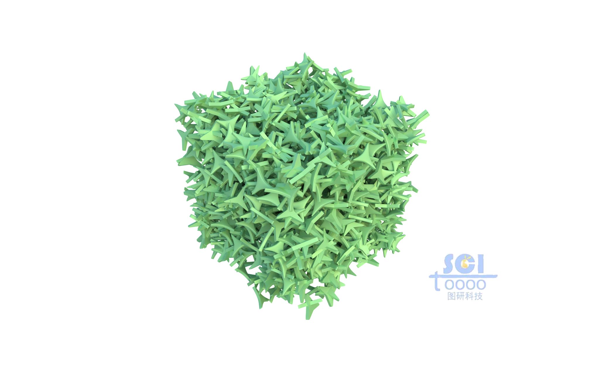 多孔泡沫骨架結(jié)構(gòu)