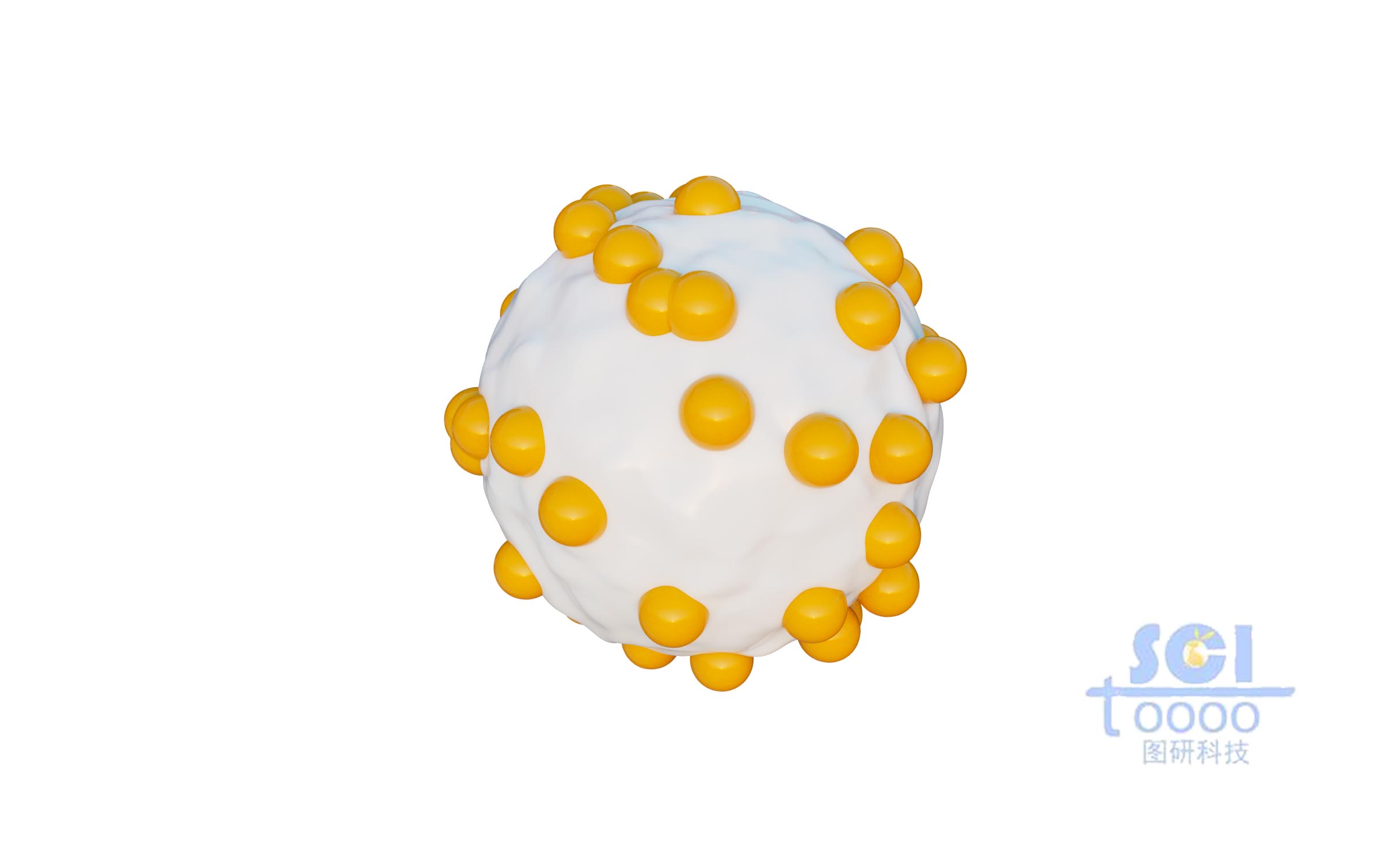 負載納米顆粒的納米球