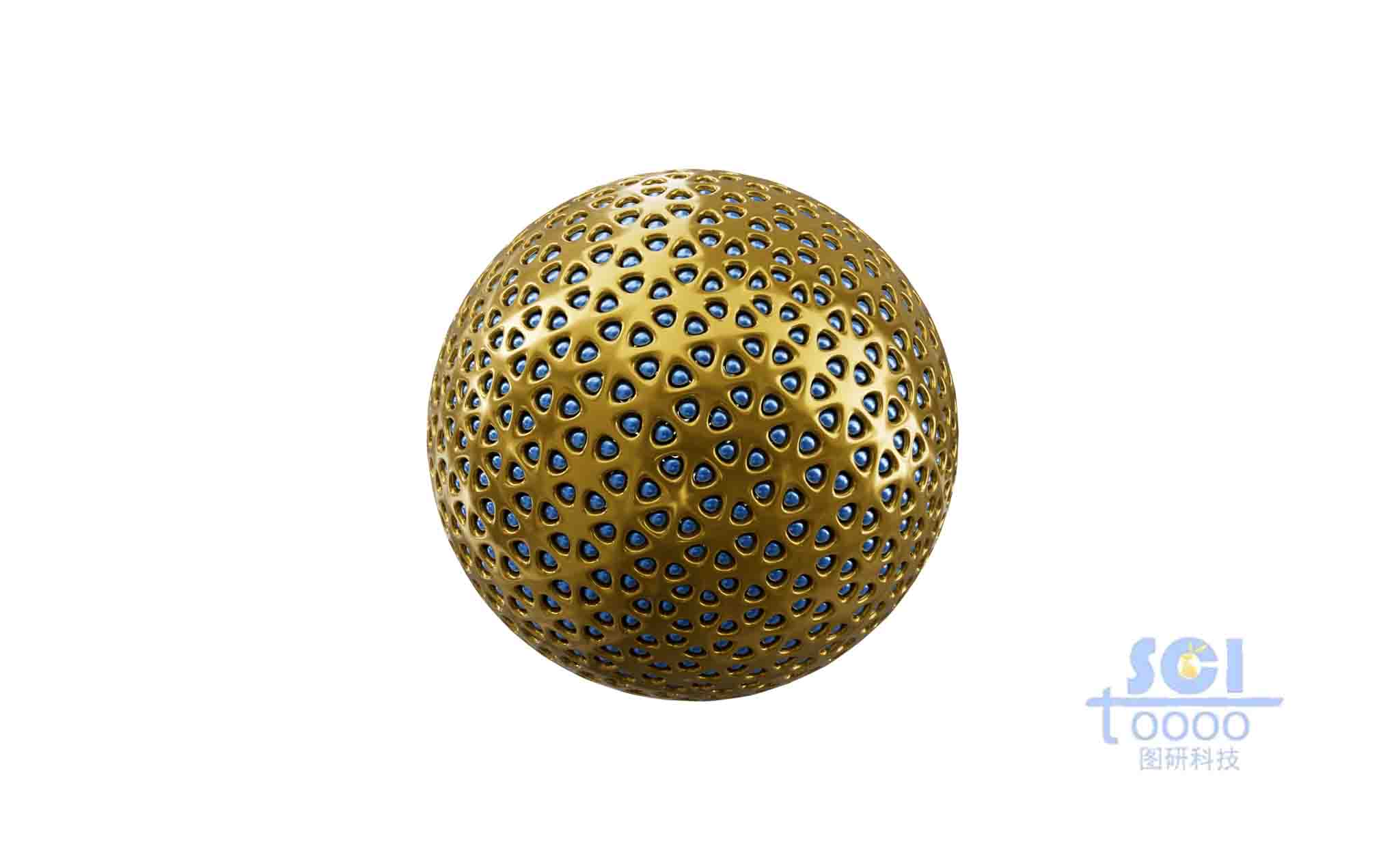 負(fù)載納米顆粒的多孔球