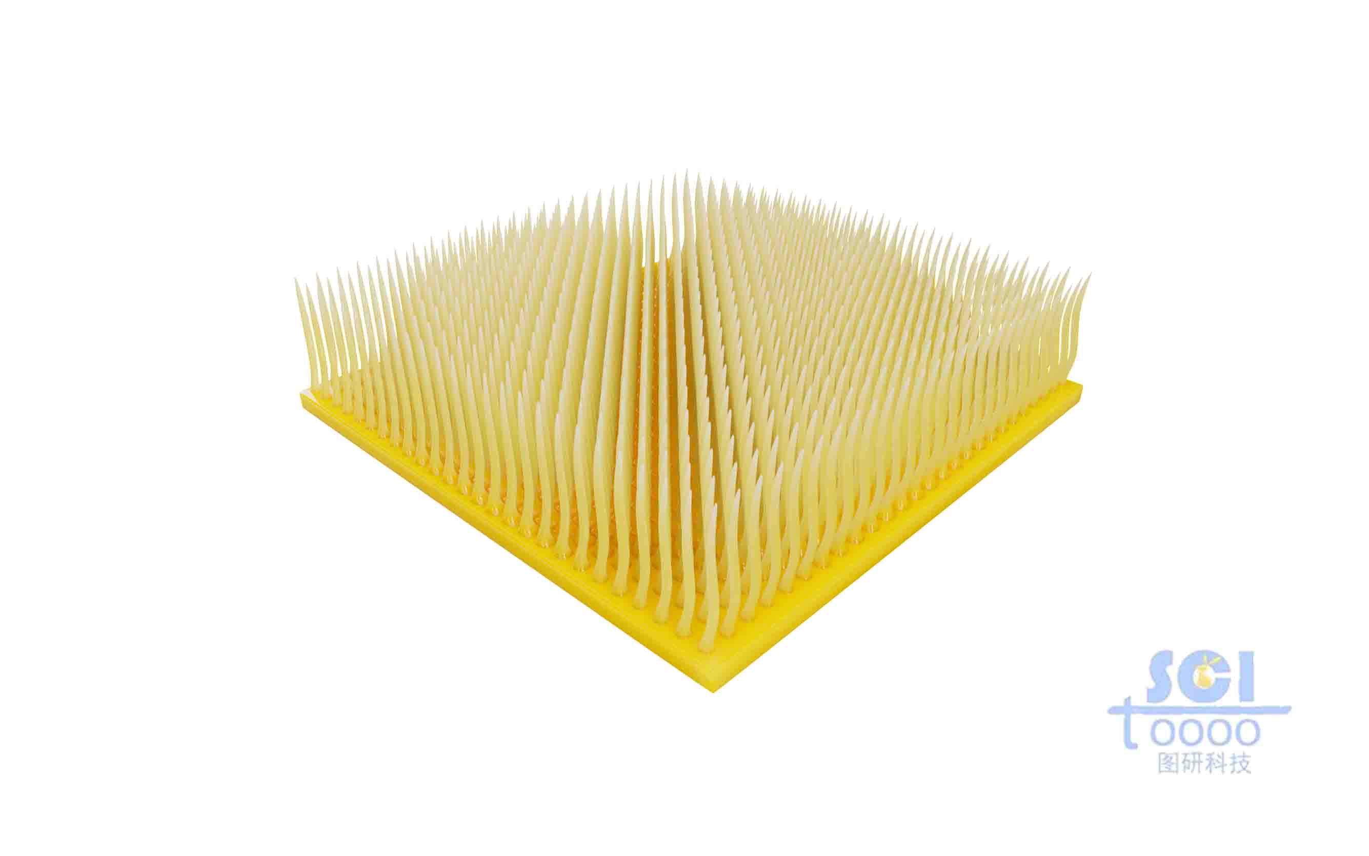 彎曲生長的納米線