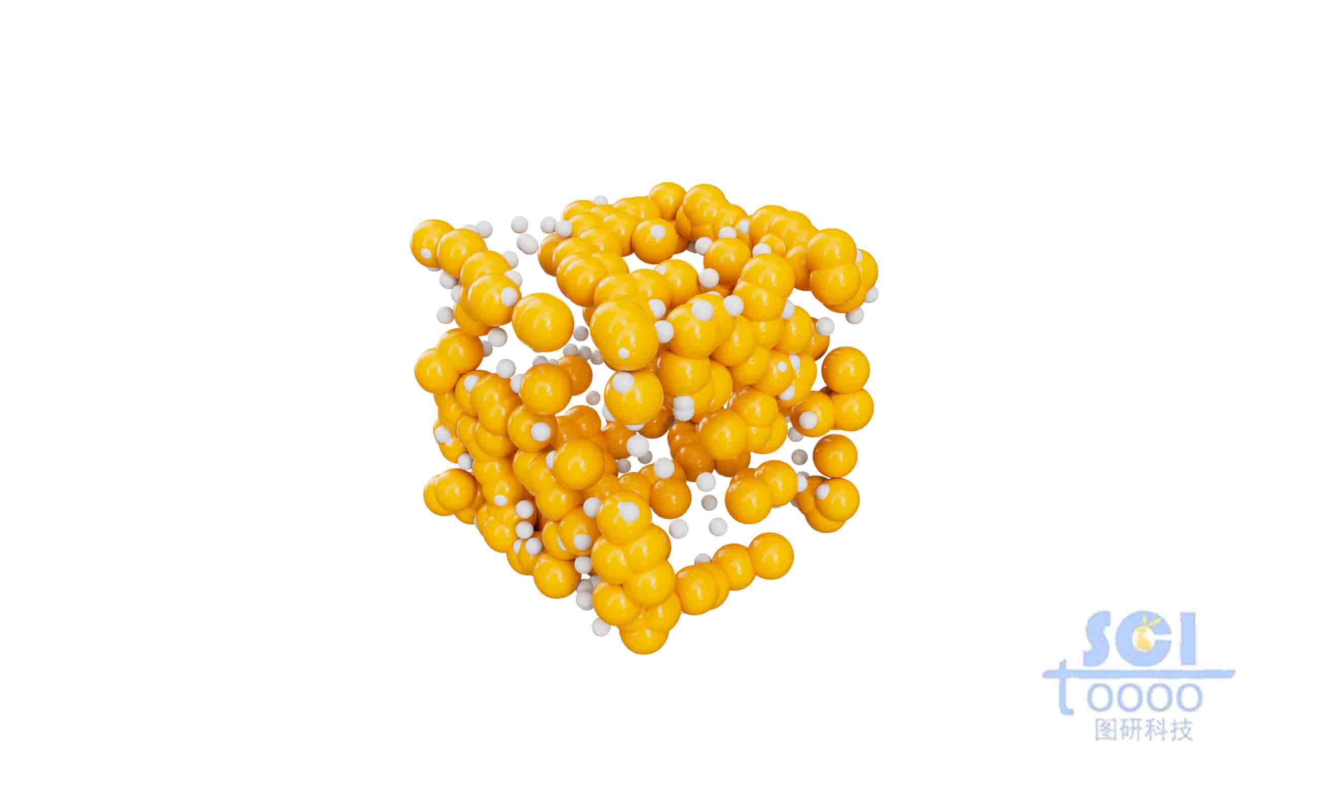 兩種大小不一的納米球構(gòu)成的納米結(jié)構(gòu)