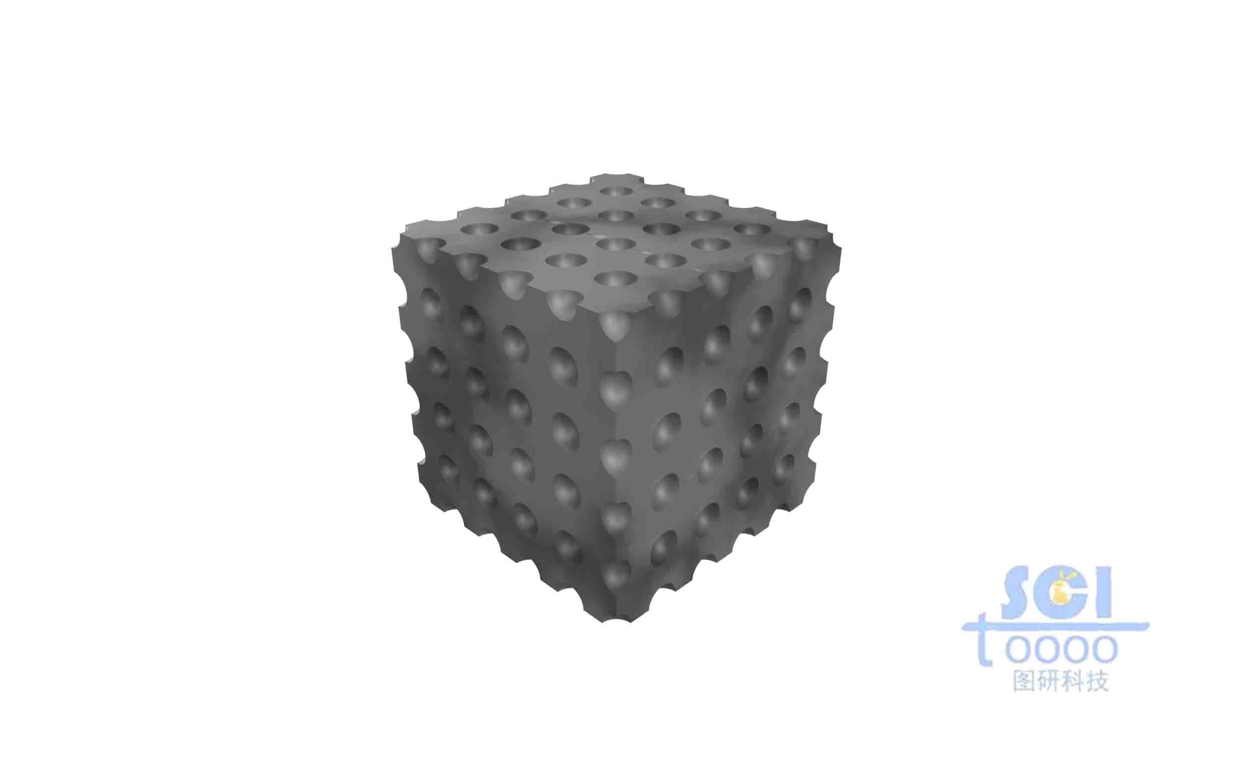 帶孔洞的立方體