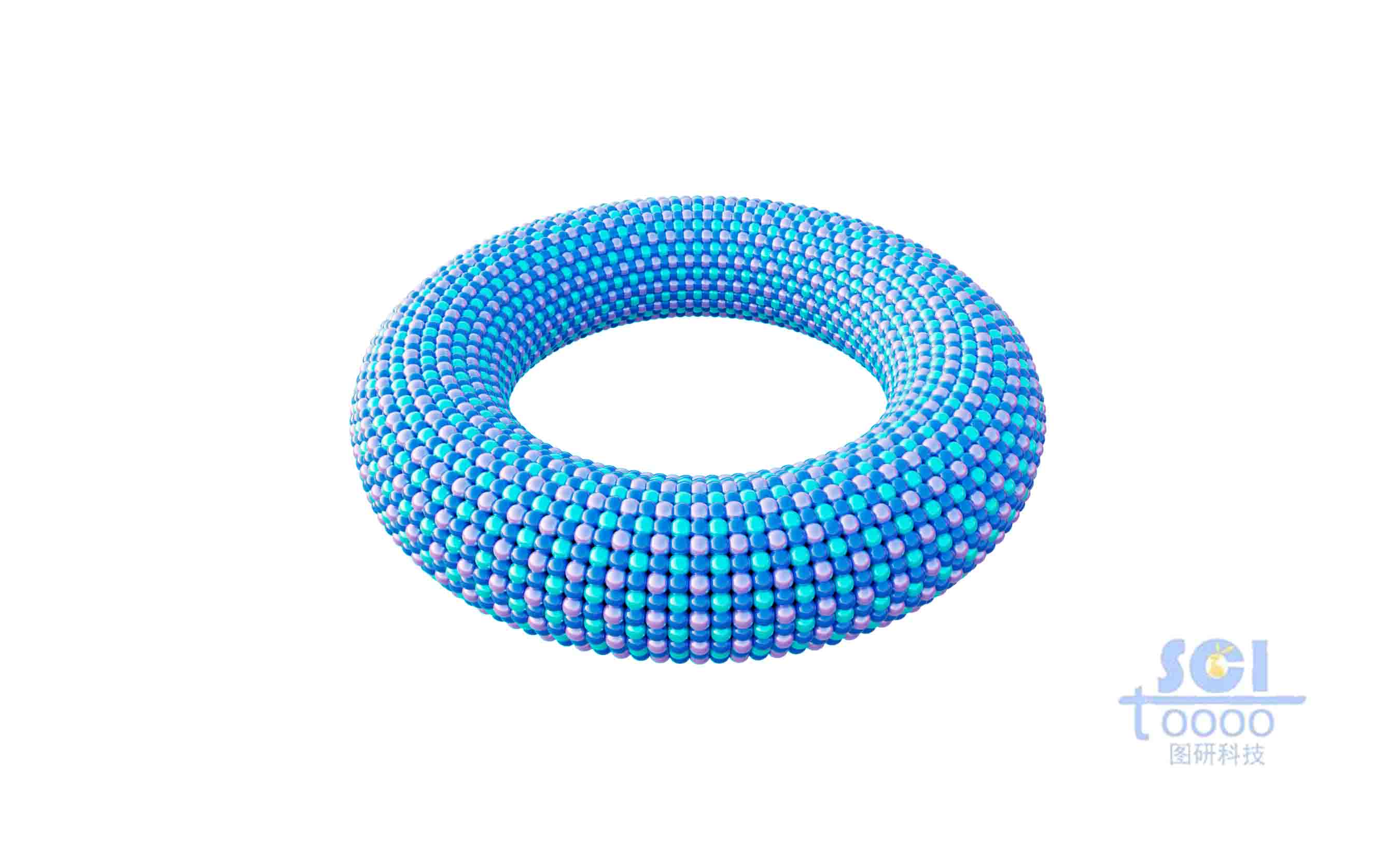 多種納米顆粒組成的納米圈