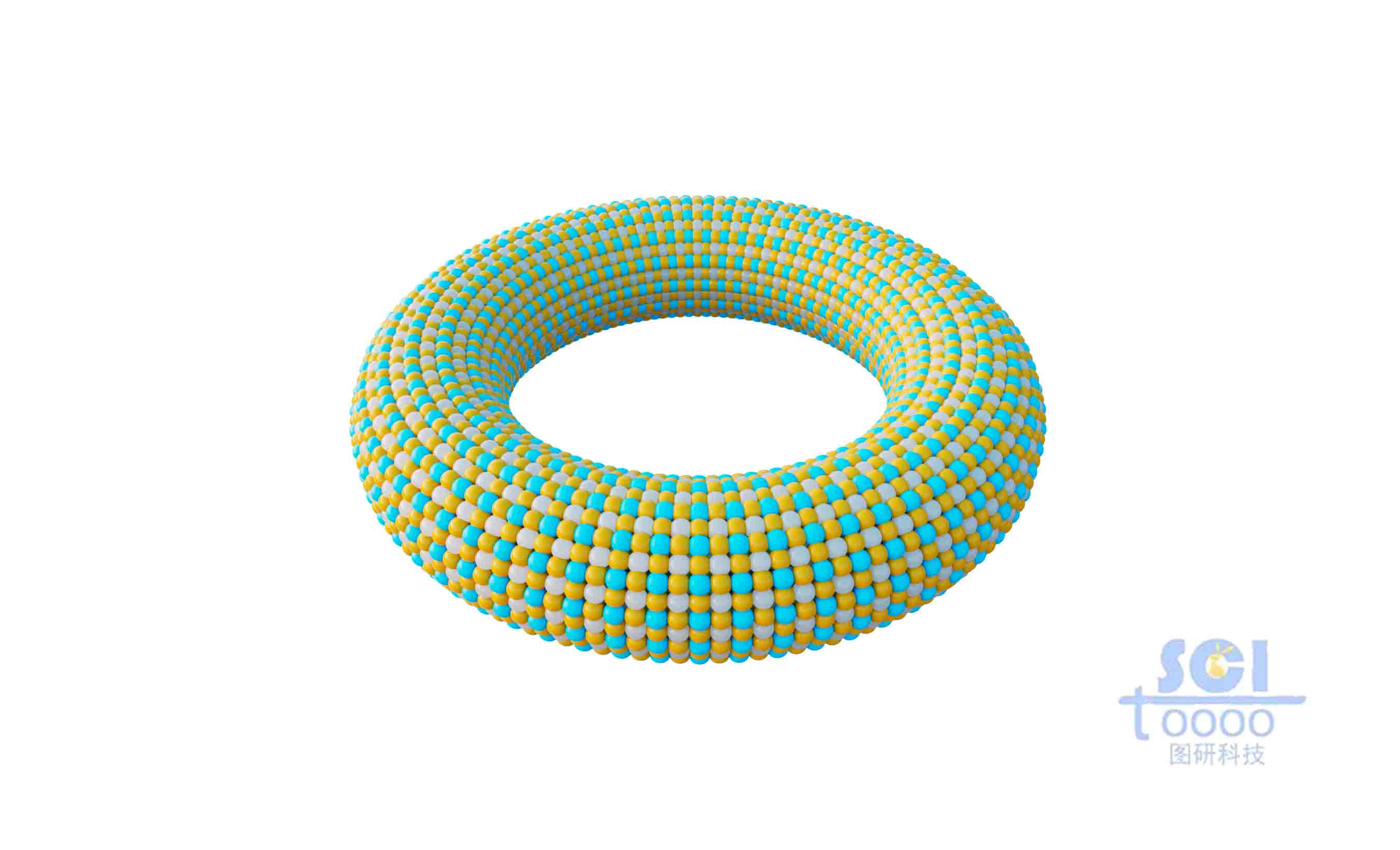 多種納米顆粒組成的納米圈