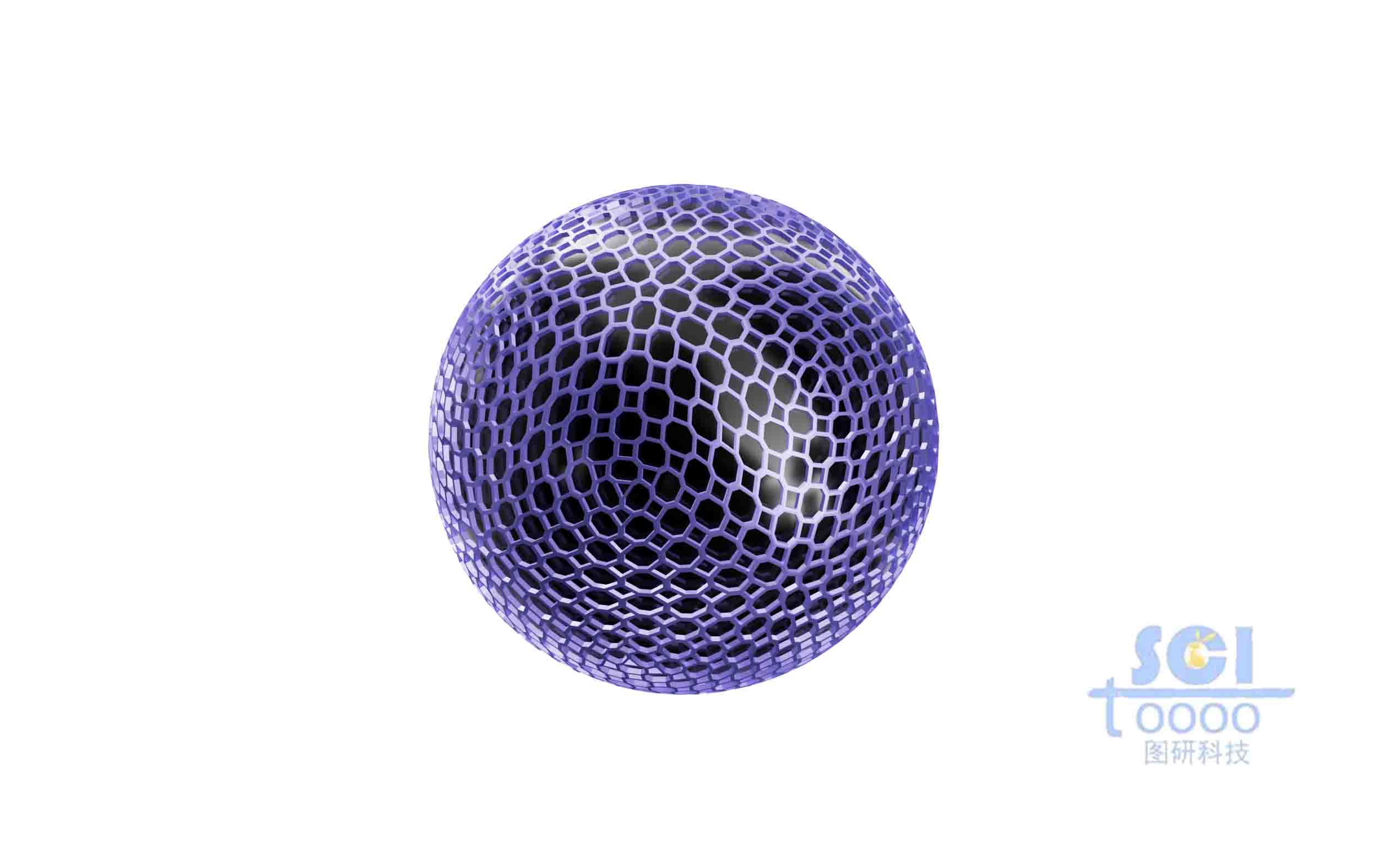 表面鏤空結(jié)構(gòu)的納米球