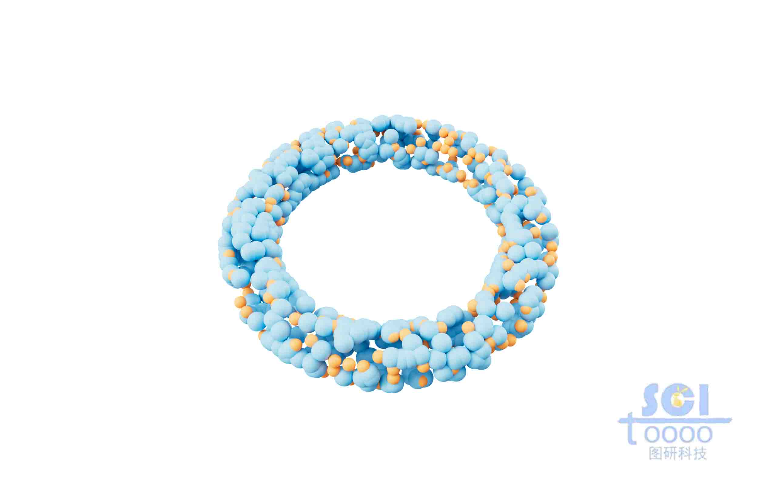 納米球組成的環(huán)形結(jié)構(gòu)