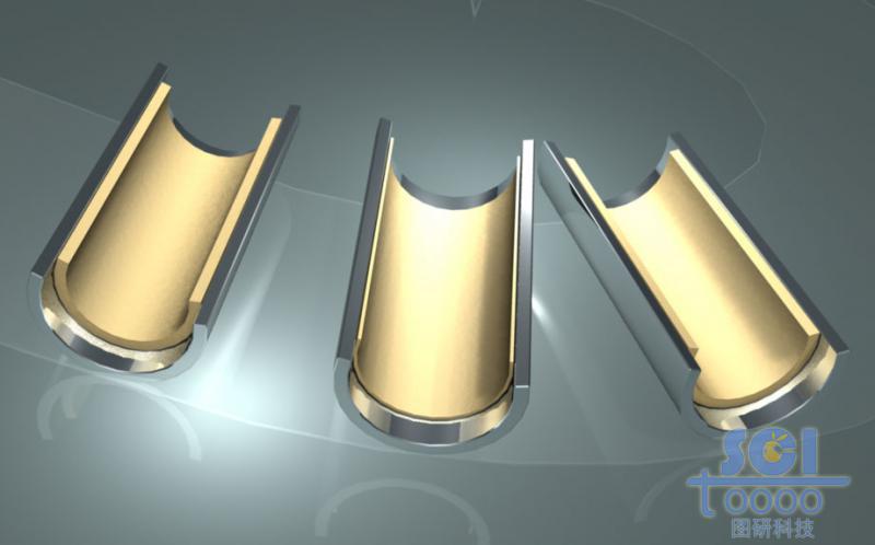 帶切面的反應(yīng)釜