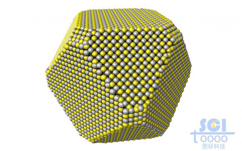 FeS2納微米晶體材料構(gòu)成的削角立方體結(jié)構(gòu)