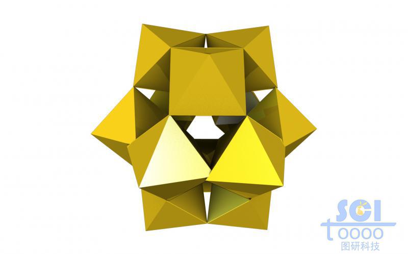 磷鉬酸多面體結(jié)構(gòu)