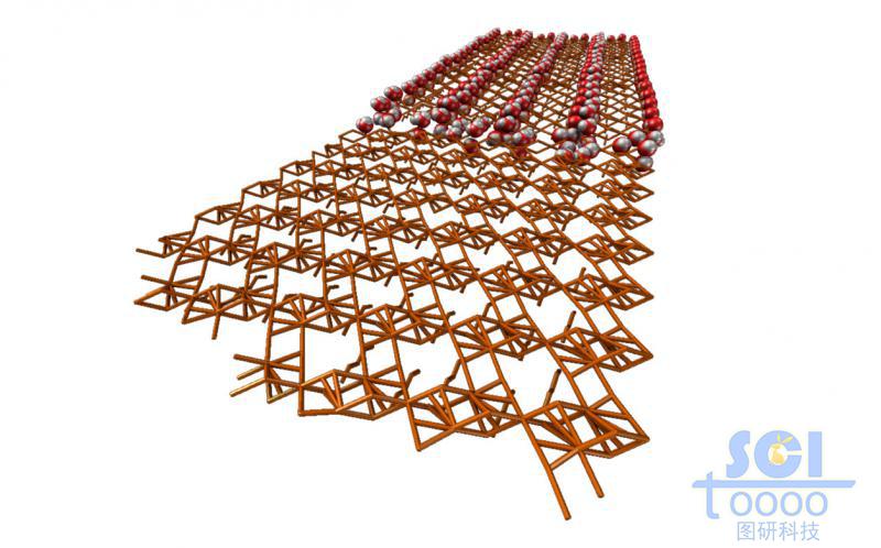 網(wǎng)狀分子結(jié)構(gòu)