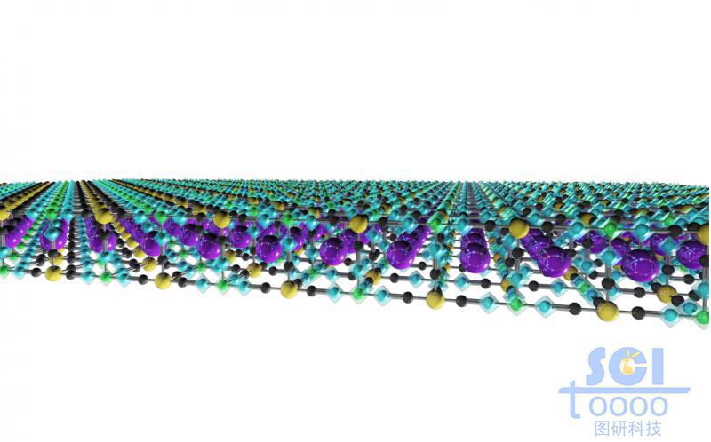 普魯士藍(lán)納米晶大片網(wǎng)狀結(jié)構(gòu)