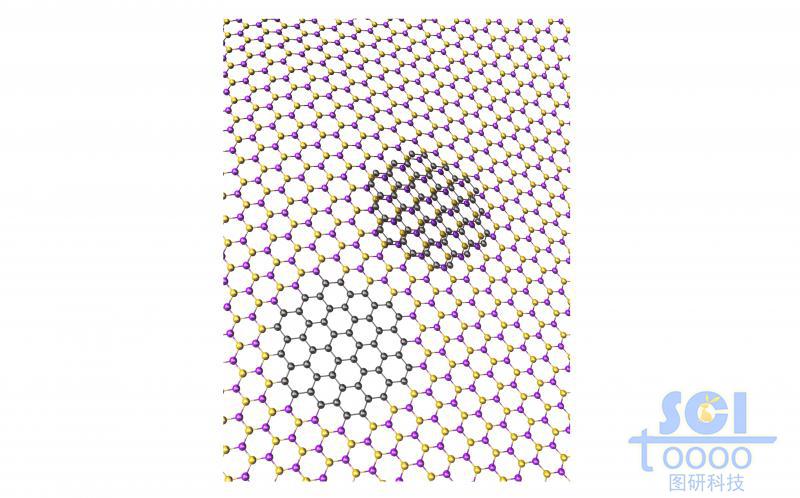 帶六方氮化硼缺陷結(jié)構(gòu)的石墨烯