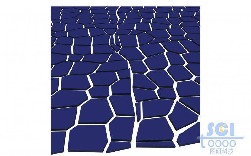 隨機(jī)個(gè)異性納米片平鋪