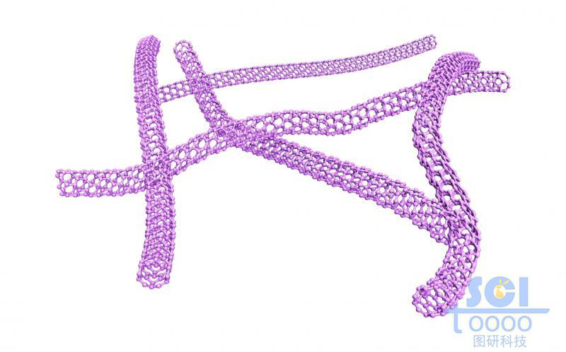 柔軟彎曲的碳納米管