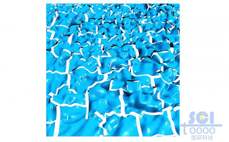 隨機(jī)個(gè)異性納米片平鋪