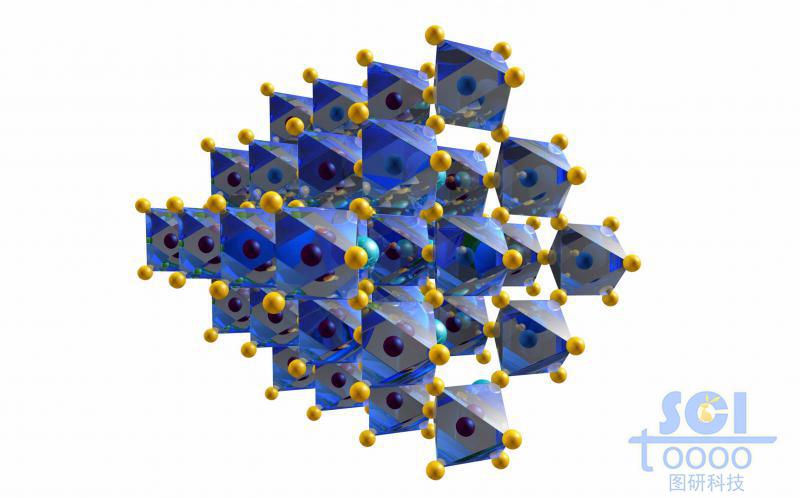八面體晶體結構陣列