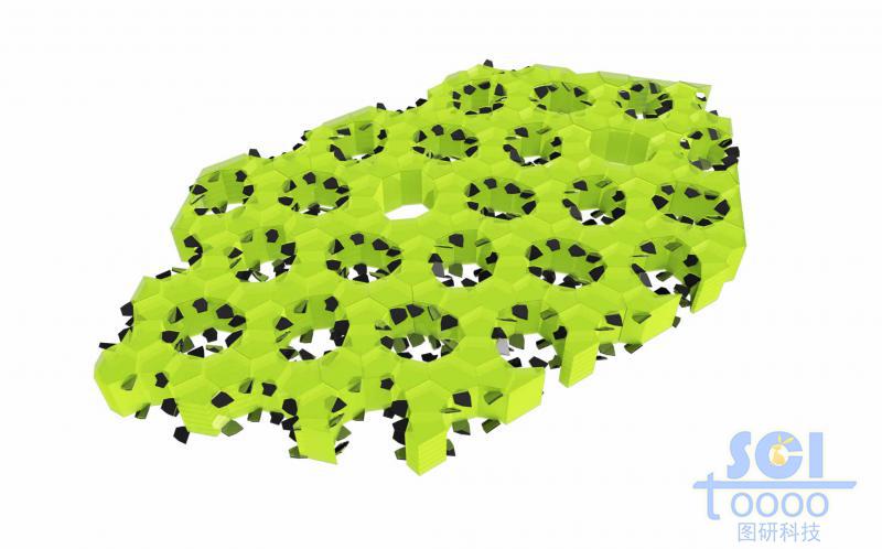 孔道口有雜質(zhì)的ZSM-5分子篩