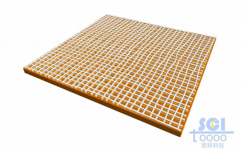 帶絲網(wǎng)的基底板