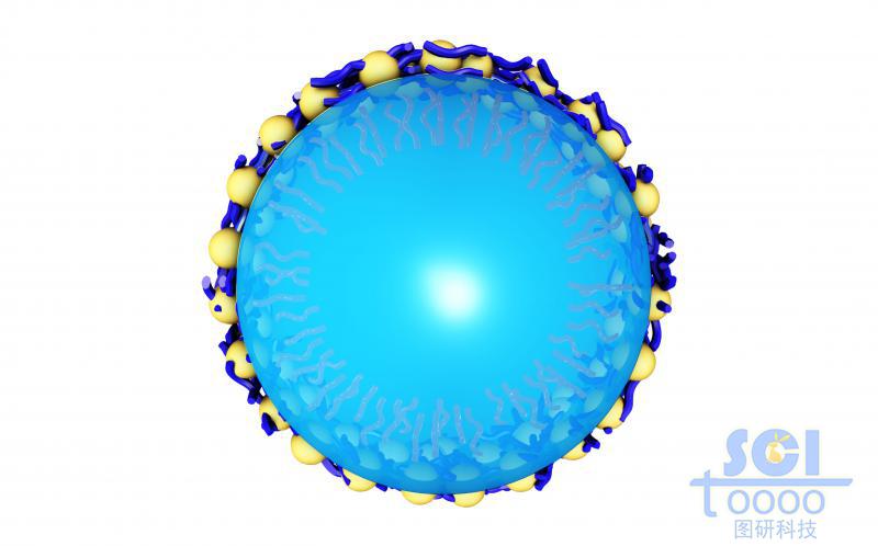 高分子鏈段交聯(lián)形成的內(nèi)部包裹溶液/水/乳液的納米球/微球