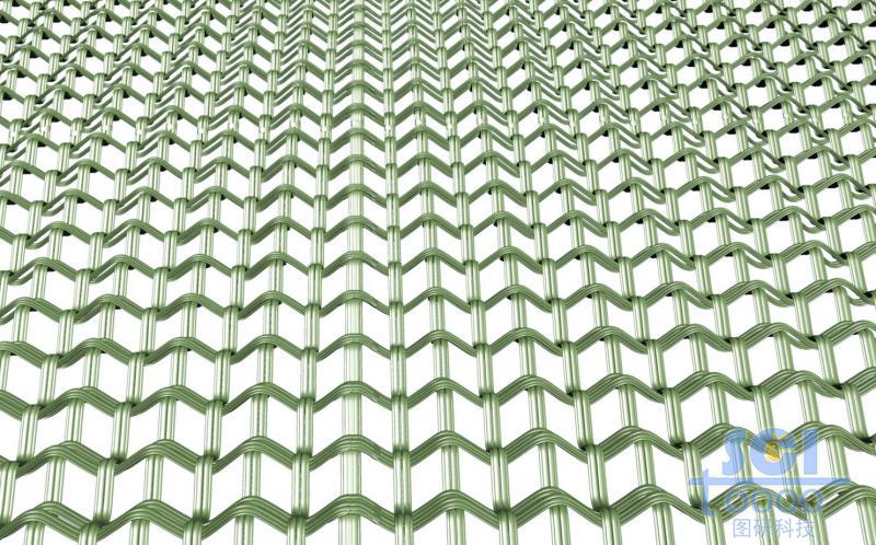 縱橫交錯(cuò)的網(wǎng)狀膜結(jié)構(gòu)