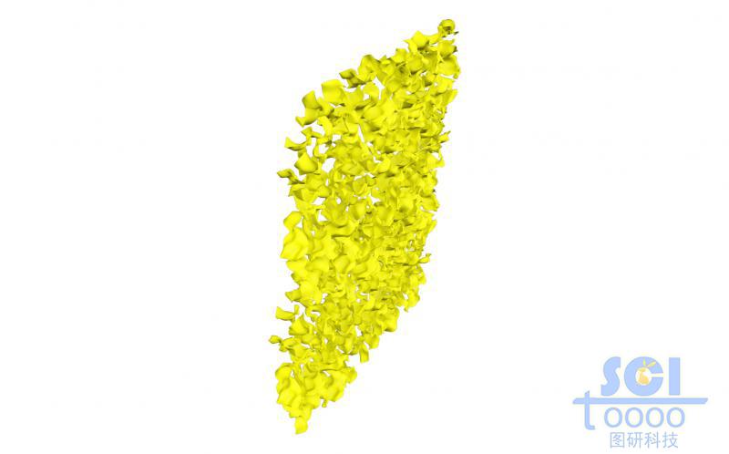 納米片/石墨烯片堆積形成的多孔膜結構