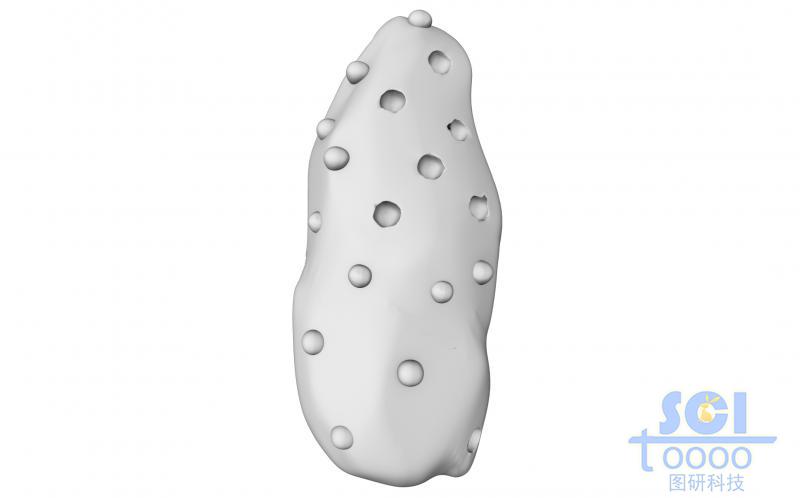 表面同時具備凸起和凹陷結(jié)構(gòu)的微納米結(jié)構(gòu)