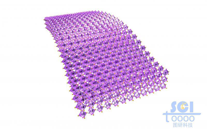 八面體晶體結(jié)構(gòu)陣列