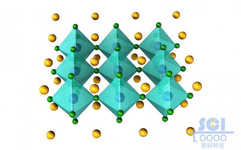 八面體晶體結(jié)構(gòu)陣列