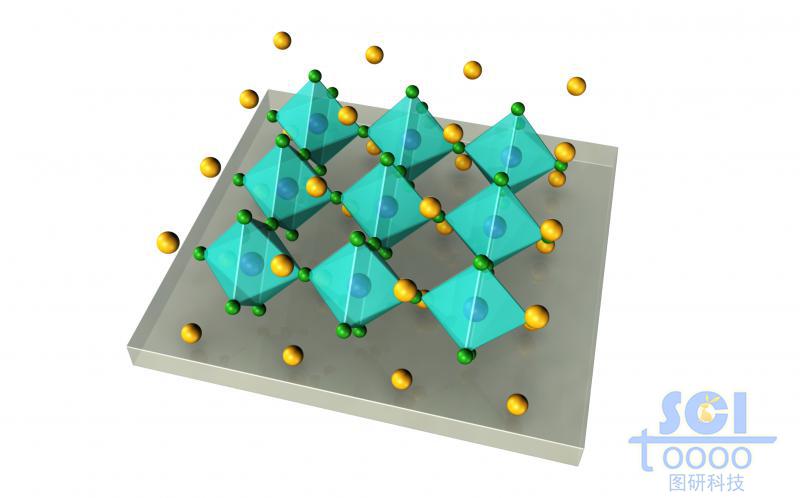 帶底板的八面體晶體結(jié)構(gòu)陣列