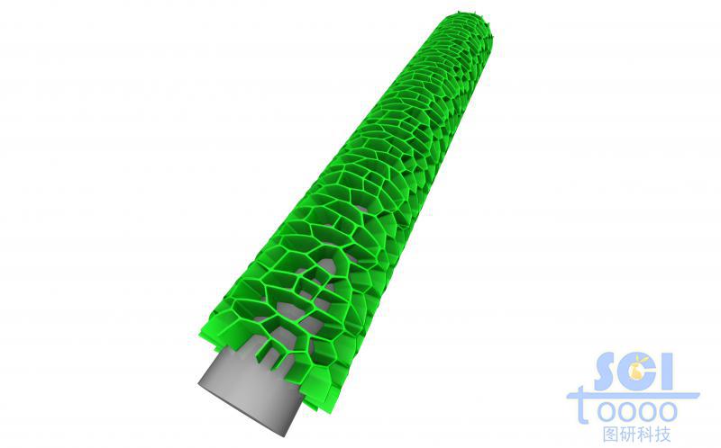 Ni3N納米片/Pt納米顆粒復(fù)合的多孔管狀結(jié)構(gòu)