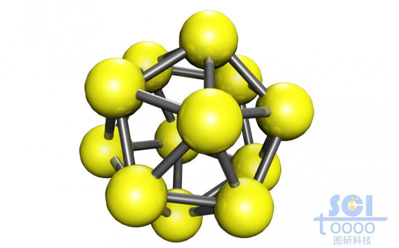 二十面體金團簇