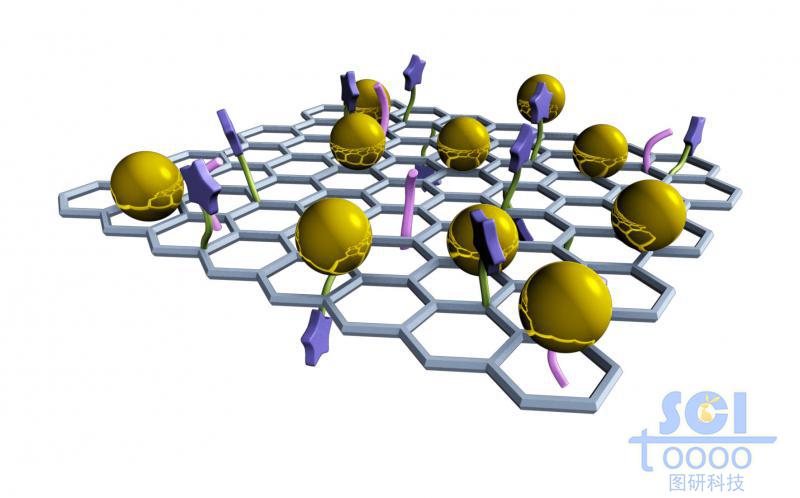 負(fù)載金屬原子和其他基團(tuán)的石墨烯片