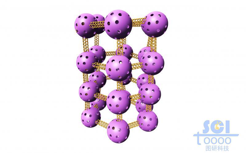 碳管網(wǎng)絡(luò)骨架