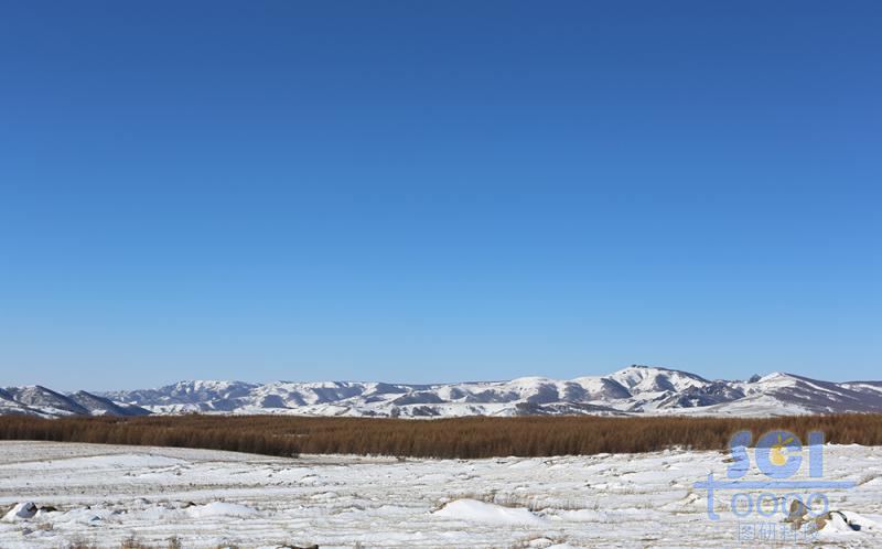 藍(lán)天雪地