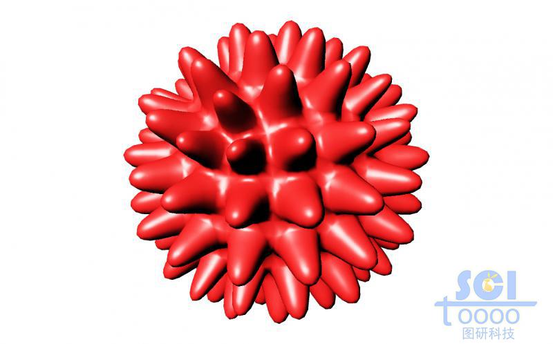 表面帶突起的病毒結(jié)構(gòu)