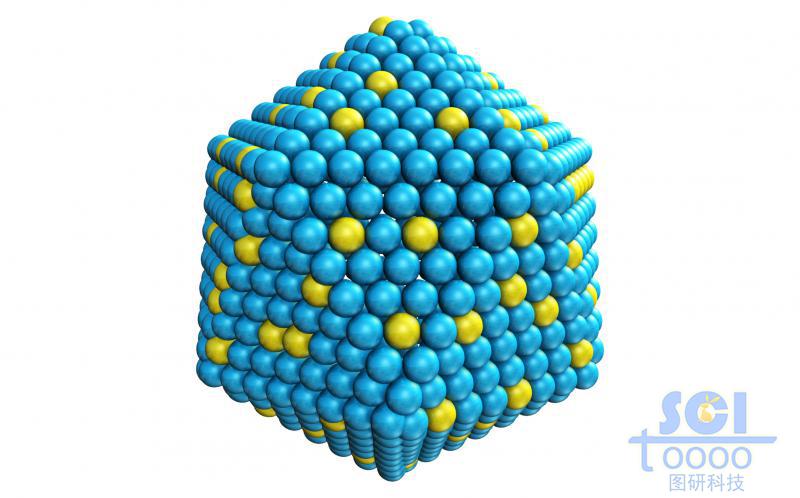 兩個原子混雜形成的二十四面體結(jié)構(gòu)