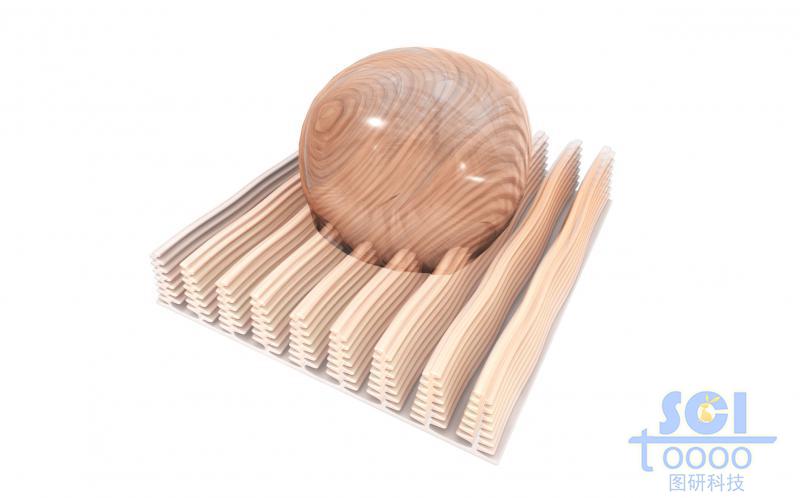 氧化硅多級塔型結(jié)構(gòu)與水滴