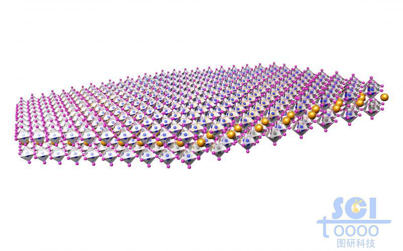 八面體晶體結(jié)構(gòu)陣列