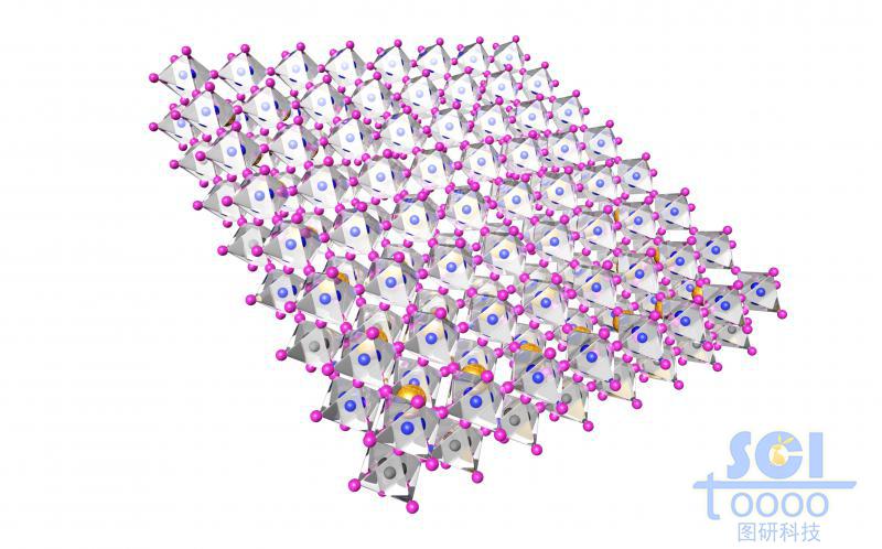 八面體晶體結(jié)構(gòu)陣列
