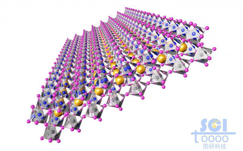 八面體晶體結構陣列