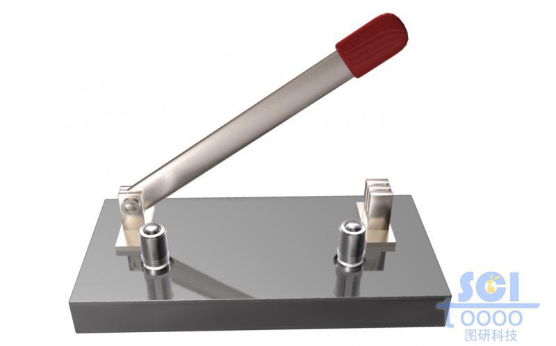 開啟的閘刀結(jié)構(gòu)