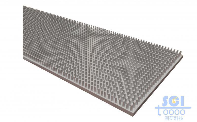 整齊排列的納米線陣列