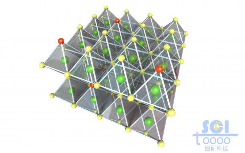 八面體晶體結構陣列