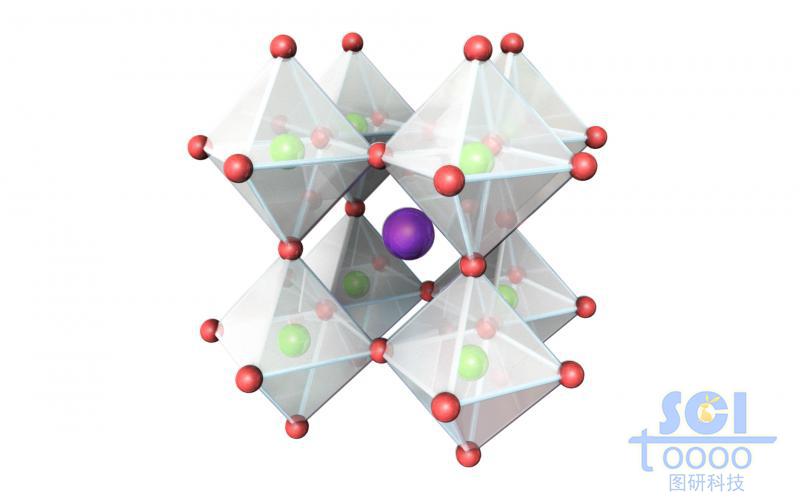 八面體晶體結構陣列